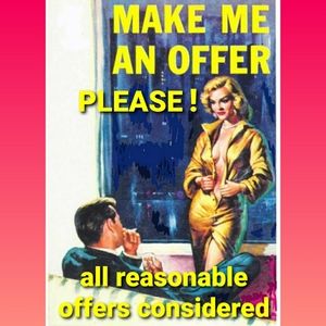 If you don't like my pricing but like an item...